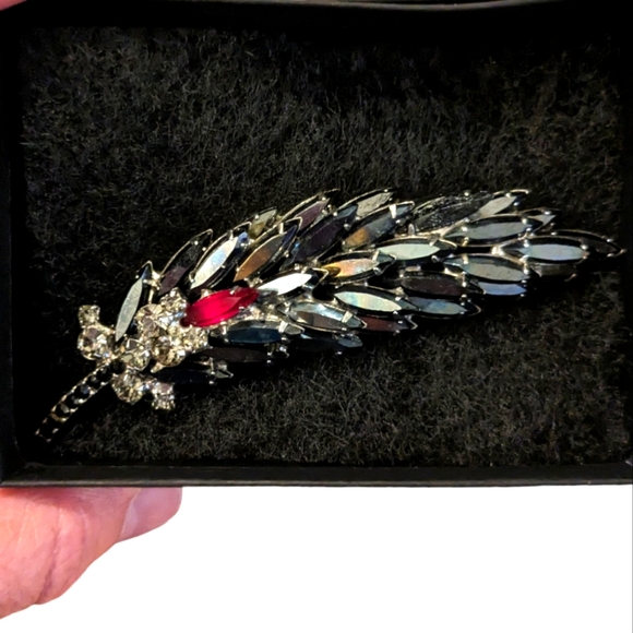 Vintage Juliana black diamond - Picture 2 of 14